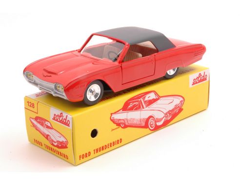 SOLIDO SL1001281 FORD THUNDERBIRD LIGHT RED CLUB SOLIDO 1:43 Modellino