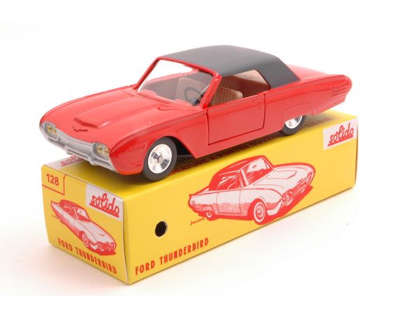 SOLIDO SL1001281 FORD THUNDERBIRD LIGHT RED CLUB SOLIDO 1:43 Modellino