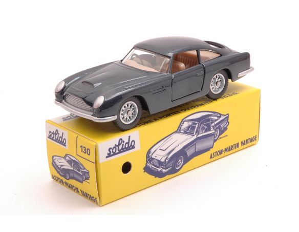 SOLIDO SL1001301 ASTON MARTIN DB5 VANTAGE SILVERGUN CLUB SOLIDO 1:43 Modellino