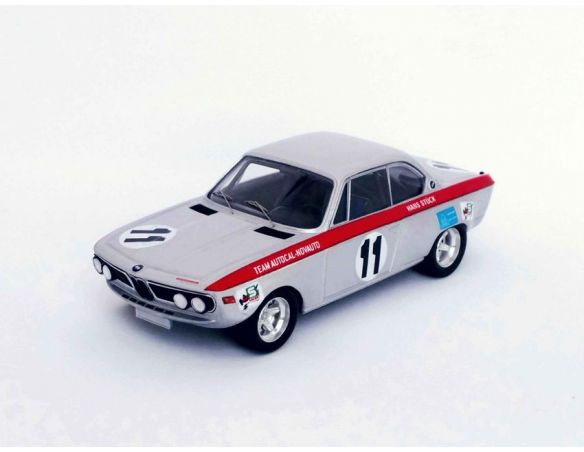 TROFEU TFRRAC20 BMW 2800 CS N.11 1st 6H NOVA LISBOA 1971 CABRAL-STUCK 1:43 Modellino
