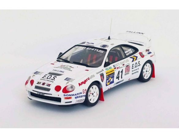 TROFEU TFRRAL96 TOYOTA CELICA GT FOUR N.41 RALLY PORTUGAL 1998 MARTIN-KITSING 1:43 Modellino
