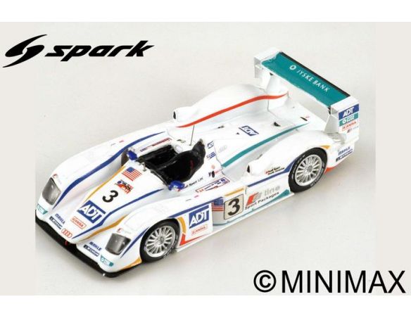 SPARK MODEL S43LM05 AUDI R8 N.3 WINNER LM 2005 M.WERNER-JJ LETHO-T.KRISTENSEN 1:43 REPROD. Modellino