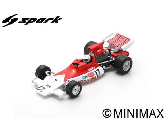 SPARK MODEL S5286 BRM P180 BILL BRACK 1972 N.17 CANADIAN GP 1:43 Modellino