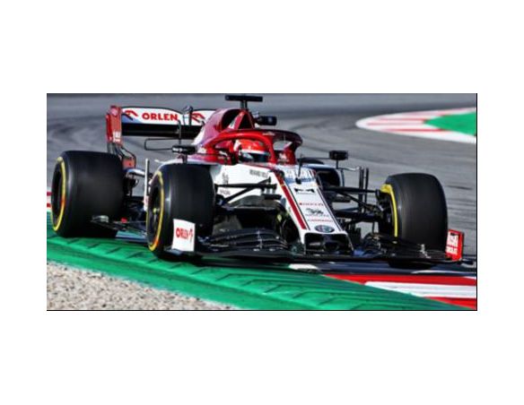 SPARK MODEL S6454 ALFA ROMEO ROBERT KUBICA 2020 N.88 FORMULA ONE PRE-TEST 1:43 Modellino
