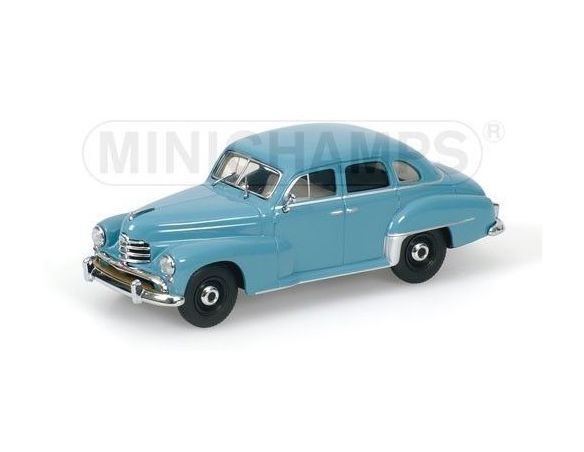 Minichamps PM430043308 OPEL KAPITAEN 1951 BLUE 1:43 Modellino
