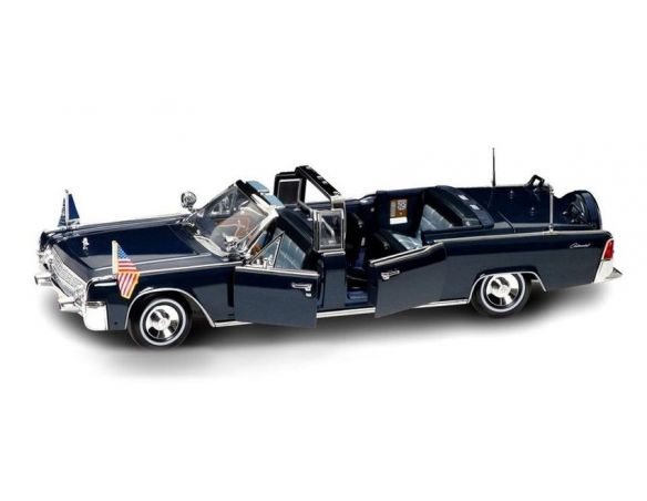 LUCKY DIE CAST LDC24048 LINCOLN X 100 J.F.KENNEDY 1961 PRESIDENTIAL SERIES 1:24 Modellino