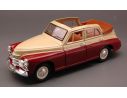 YAT MING LDC24215BG GAZ M20 POBEDA (VITTORIA) LANDAULETTE 1946-58 AMARANT/CREAM 1:24 Modellino