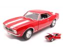 LUCKY DIE CAST LDC92188R CHEVROLET CAMARO Z28 RED W/WHITE STRIPES 1:18 Modellino