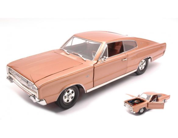 LUCKY DIE CAST LDC92638BS DODGE CHARGER 1966 MET.BRONZE 1:18 Modellino