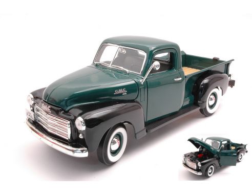 LUCKY DIE CAST LDC92648GNBK GMC PICK UP 1950 GREEN/BLACK 1:18 Modellino
