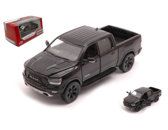 KINSMART KT5413WBK RAM 1500 PICK UP 2019 BLACK 1:32 Modellino
