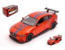 KINSMART KT5416WFO JAGUAR XE SV 2018 ORANGE MET.cm 12 Modellino