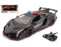 JADA TOYS JADA32261 LAMBORGHINI VENENO 2017 S.W.A.T. PRIMER BLACK 1:24 Modellino