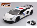 JADA TOYS JADA32276 LAMBORGHINI AVENTADOR SC 2017 STATE TROOPER CANDY BLUE 1:24 Modellino