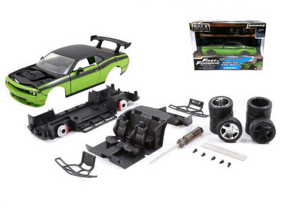 JADA TOYS JADA97364 LETTY'S DODGE CHALLENGER SRT8 FAST & FURIOUS METAL KIT PRE-PAINTED 1:24 Modellino