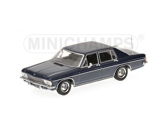 Minichamps PM430046002 OPEL KAPITAN 1969 BLUE 1:43 Modellino