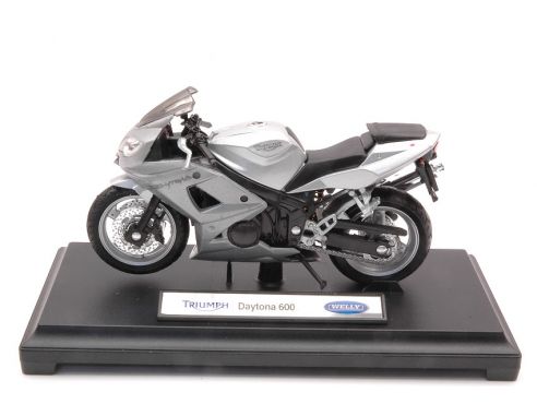 WELLY WE12179 TRIUMPH DAYTONA 600 1:18 Modellino