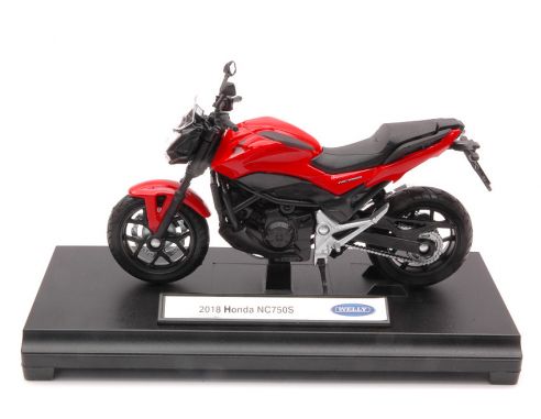 WELLY WE12854 HONDA NC750S 2018 1:18 Modellino