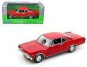 WELLY WE22417R CHEVROLET IMPALA SS 396 RED 1:24-27 Modellino