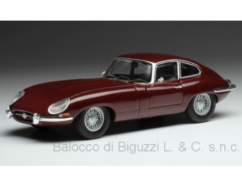 IXO MODEL CLC339N JAGUAR E TYPE 1963 DARK RED 1:43 Modellino