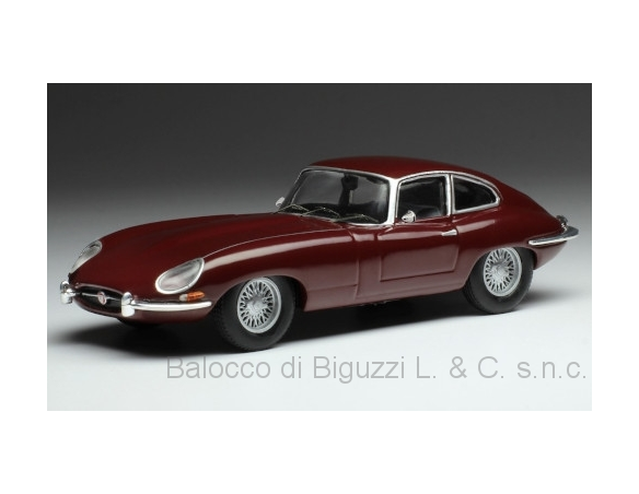 IXO MODEL CLC339N JAGUAR E TYPE 1963 DARK RED 1:43 Modellino