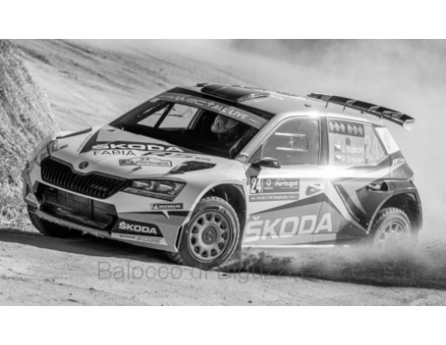 IXO MODEL RAM717 SKODA FABIA R5 EVO N.24 RALLY PORTUGAL 2019 KOPECKY-DRESLER 1:43 Modellino