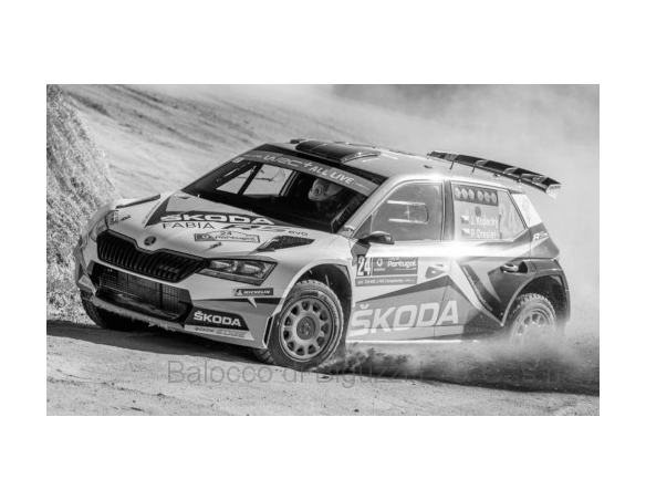 IXO MODEL RAM717 SKODA FABIA R5 EVO N.24 RALLY PORTUGAL 2019 KOPECKY-DRESLER 1:43 Modellino