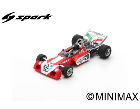 SPARK MODEL S3992 SURTEES TS9B ANDREA DE ADAMICH 1972 N.20 ARGENTINIAN GP 1:43 Modellino