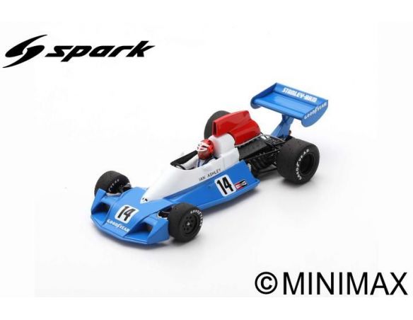 SPARK MODEL S5288 BRM P201B IAN ASHLEY 1976 N.14 BRAZILIAN GP 1:43 Modellino