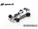 SPARK MODEL S7115 BRABHAM BT50 RICCARDO PATRESE 1982 N.2 5th SWISS GP 1:43 Modellino