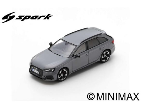 SPARK MODEL S7832 AUDI RS 4 2018 NARDO GREY 1:43 Modellino