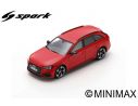 SPARK MODEL S7833 AUDI RS 4 2018 MISANO RED 1:43 Modellino