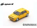 SPARK MODEL S8993 LANCIA DELTA HF INTEGRALE EVOLUZIONE 1993 YELLOW 1:43 Modellino