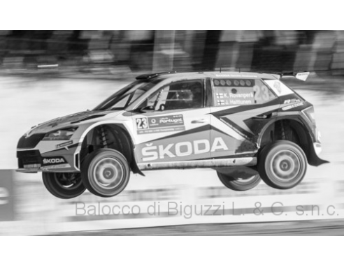 IXO MODEL RAM716 SKODA FABIA R5 EVO N.23 RALLY PORTUGAL 2019 ROVANPERA/HALTTUNEN 1:43 Modellino