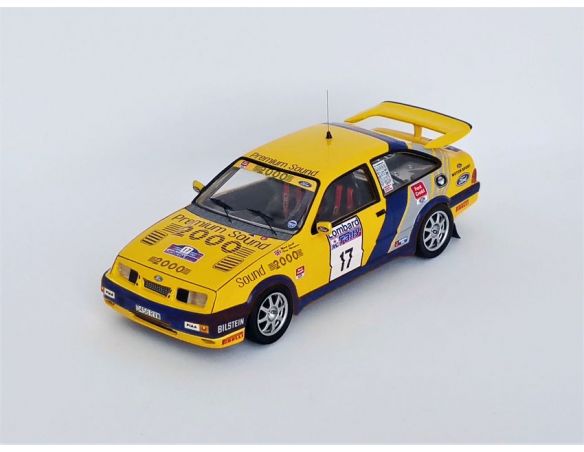 TROFEU TFRRUK48 FORD SIERRA RS COSWORTH N.17 17th RAC RALLY 1988 LOVELL-HARRYMAN 1:43 Modellino