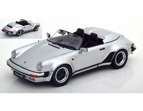 KK SCALE KKDC180453 PORSCHE 911 SPEEDSTER 1989 SILVER 1:18 Modellino