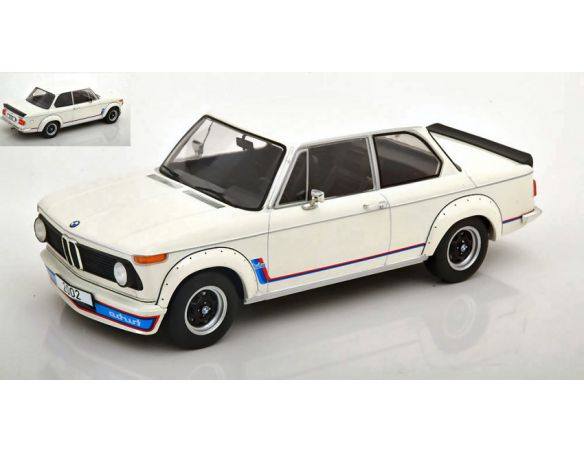 MODELCARGROUP MCG18148 BMW 2002 TURBO WHITE 1:18 Modellino