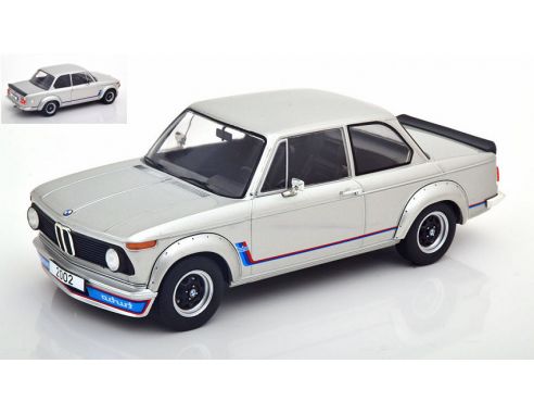 MODELCARGROUP MCG18149 BMW 2002 TURBO SILVER 1:18 Modellino
