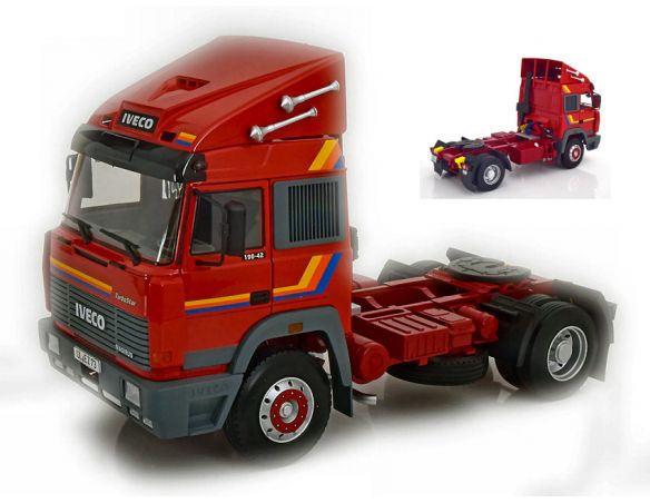 KK SCALE RK180071 IVECO TURBO STAR 1988 RED 1:18 Modellino