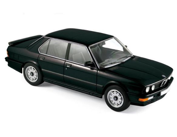 NOREV NV183263 BMW 535i 1986 BLACK METALLIC 1:18 Modellino