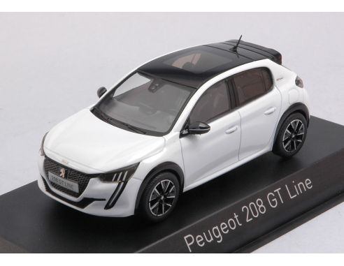 NOREV NV472833 PEUGEOT 208 GT LINE 2019 PEARL WHITE 1:43 Modellino