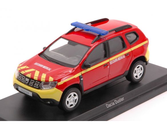 NOREV NV509013 DACIA DUSTER 2018 POMPIERS SECOURS MEDICAL 1:43 Modellino