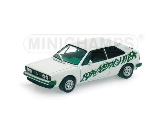 Minichamps PM430050424 VW SCIROCCO STREET FIGHT.WHITE 1:43 Modellino