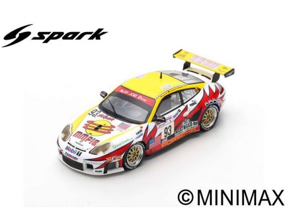 SPARK MODEL S5527 PORSCHE 911 GT3 N.93 WINNER LM GT CL.LM 2003 COLLARD-LUHR-MAASSEN 1:43 Modellino