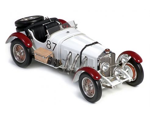 CMC CMC055 MERCEDES SSKL N.87 WINNER MILLE MIGLIA 1931 RUDOLF CARACCIOLA 1:18 Modellino