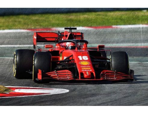 LOOKSMART LSF1028 FERRARI SF1000 N.16 CHARLES LECLERC BARCELLONA TEST 2020 1:43 Modellino