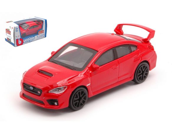 BBURAGO BU30393R SUBARU WRX STI 2017 RED 1:43 Modellino