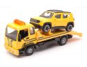 BBURAGO BU31417 PORTAUTO TOW TRUCK + JEEP RENEGADE 1:43 Modellino