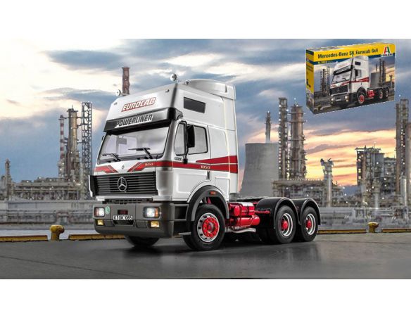 ITALERI IT3924 MERCEDES SK EUROCAB 6x4 KIT 1:24 Modellino