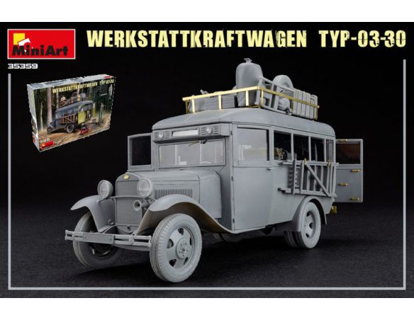 MINIART MIN35359 WERKSTATTKRAFTWAGEN TYP-03-30 KIT 1:35 Modellino